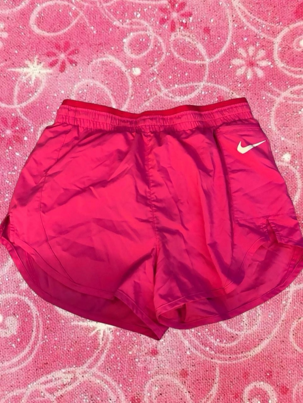 Nike Women’s Hot Pink Athletic Running Shorts
